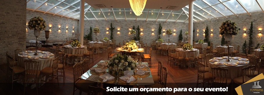 Salão de Festa BH - Romana Recepções - Espaço